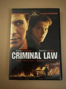 Criminal Law 1989 DVD Rare OOP Kevin Bacon Gary Oldman - Bild 1 von 3