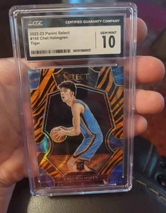 2022-23 Select Chet Holmgren Tiger Stripe Rc, Variant. CGC 10! Pop 1! - Picture 1 of 1