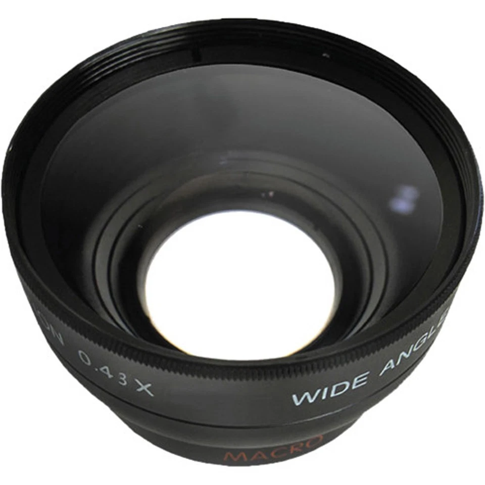Digital Visions Professional Lens VLC4558B .45x Wide Angle 58mm Thread BLACK
