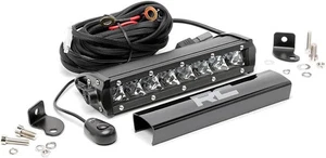 Rough Country 8" Black Series LED Light Bar 70718BL - Picture 1 of 1
