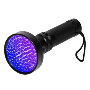 Black Light UV Flashlight, 100 LED Blacklight Flashlights 395 nM Pet Urine De... - Picture 1 of 8