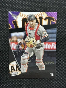 2024 Topps Patrick Bailey Significant Statistics Black #SS-18 /299 - Picture 1 of 2