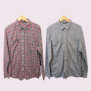 Rohan Hemd X2 Größe Herren Large Fenland 1 Rot 1 Blau Top Zustand - Bild 1 von 21