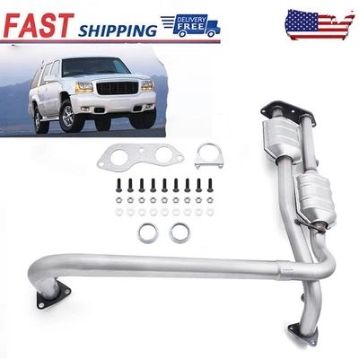 Catalytic Converter For GMC Chevrolet C1500 C2500 K1500 K2500 5.7L 1996-00 EPA Foto 1 de 4