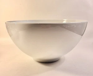 Pillivuyt France Coupe LARGE White Porcelain 12" x 6" Serving Salad Bowl 6qt - Picture 1 of 8