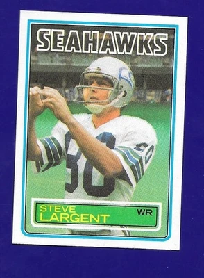 1983 Topps #389 Steve Largent NRMT-Mint or Better - Image 1 of 2