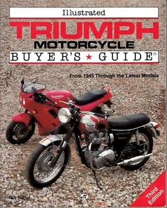 Triumph Motorcycle, Illustrated Buyer's Guide, Roy Bacon 3rd Edition, F/SH - Picture 1 of 4