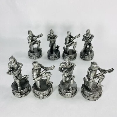 8 Replacement Clone Trooper Chess Pawns for the Star Wars Saga Edition Set - Image 1 of 4