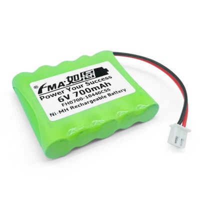 Home Alarm system 3507/6 6V 700mAh Ni-MH Battery for Hyper Skidding RC Stunt Toy - Image 1 of 4