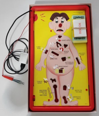 Operation DIY USB Powered Milton Bradley Game ---- Missing Buterfly & Ruber Band - Image 1 of 3