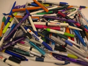Lot 100+ Drug Rep Pens Pharmaceutical Promo Promotional Advertising Variety - Picture 1 of 6