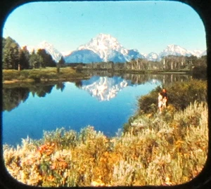 VIEW-MASTER Photos 3 Reels 21 pics 1967 GRAND TETON National Park [j16] - Picture 1 of 7