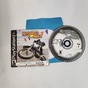 Disco Motocross Mania {Sony PlayStation, 2001} PS1 etiqueta negra - Imagen 1 de 3