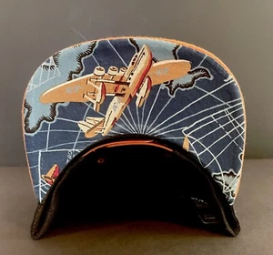 Visor de aviador de hélice de avión con tapa SnapBack - Imagen 1 de 3