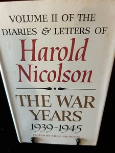 Harold Nicolson The War Years 1939-1945 Vol.II of Diaries & Letters,1967,HCDJ - Picture 1 of 8