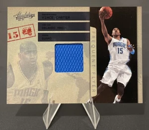 Absolute Vince Carter Relic 048/100 2009 de la NBA, viajero frecuente - Imagen 1 de 3