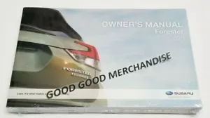2020 SUBARU FORESTER OWNERS MANUAL GUIDE LUXURY SPORT UTILITY SUV H4 2.0L OEM - Picture 1 of 1