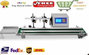 ✅Automatic 4 Heads Liquid Filling Machine Bottles Filler 3.2L/1.2L Conveyor Belt - Picture 1 of 8