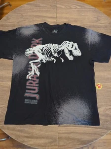 Jurassic Park Universal Studios Islands of Adventure Black and Gray XL T Shirt - Picture 1 of 4