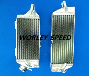 ALUMINUM RADIATOR FOR AFTERMARKET KAWASAKI KX250 KX 250 2-STROKE 1990-1993 - Picture 1 of 8