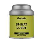Spinat Curry, handgemachte Gewürzmischung, z.T. Zutaten aus eigenem Anbau