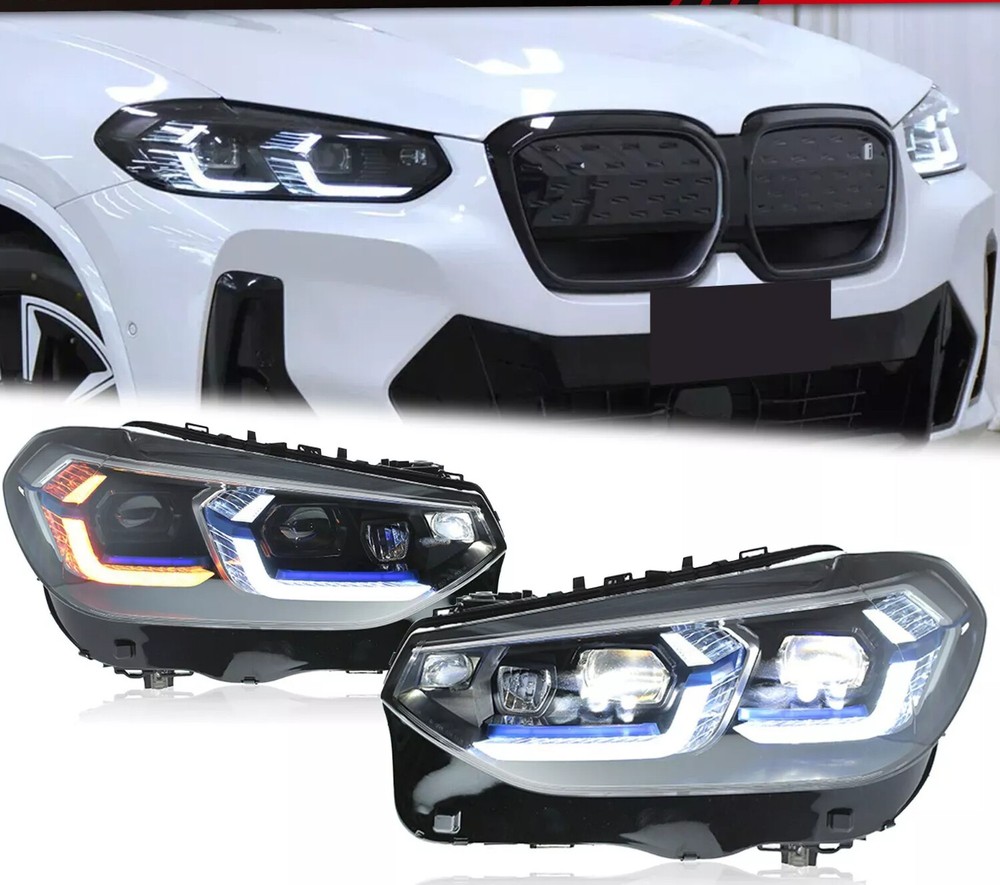 For BMW X3 G08 2018-2021 LED DRL Sequential Projector Headlights