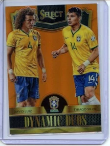 2015-16 Panini Select DD-3 Luiz Silva Dynamic Duos Orange Prizm /149 - Picture 1 of 2