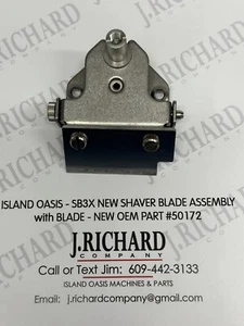 ISLAND OASIS SB3X NEW SHAVER BLADE ASSEMBLY w/BLADE - OEM PART #50172