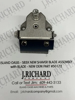 ISLAND OASIS SB3X NEW SHAVER BLADE ASSEMBLY w/BLADE - OEM PART #50172