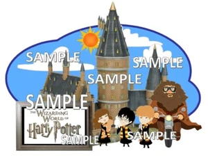 Universal Studios Wizarding World of Harry Potter Scrapbook Paper Die Cut Piece - Picture 1 of 1