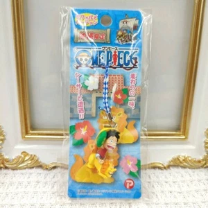 ONE PIECE Luffy Phone Strap Mini Figure Anime Keychain Local Japan - Picture 1 of 12