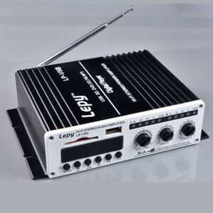 Lepai Lepy V9S Hi-Fi Stereo Power Amplifier For Home and Car audio Applications
