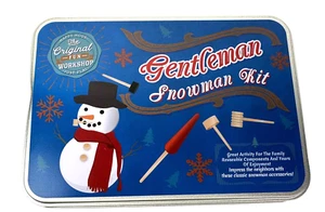 Gentleman Schneemann Set - Schneemann Zubehör Happy Hour Werkstatt - Bild 1 von 5