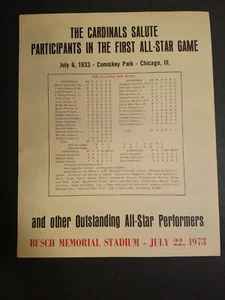Saludo de los Cardenales de San Luis a los participantes en el PRIMER Juego de Estrellas - Imagen 1 de 7