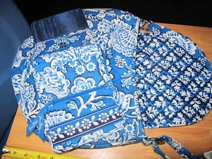 Borsa a mano vintage Vera Bradley con portafoglio - Foto 1 di 5