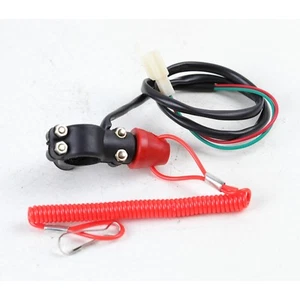 Dirt Bike and ATV Motorcycle Tether Kill Switch Line 50 70 110 125 Taotao Gokart - Foto 1 di 6