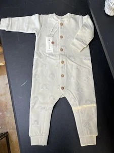Quincy Mae Rainbows Jumpsuit 2-3y - Picture 1 of 3
