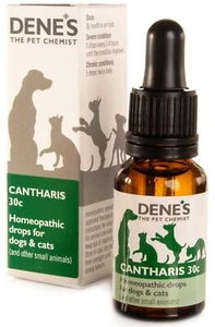 Denes Homeopathic Cantharis 30c 15ml Dog Cat Mammals Cystitis - Photo 1/1