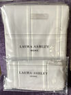 Laura Ashley Corby Check Silver Grey Curtains - 88"w X 72"l / 223 X 183cm - New