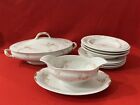 11-pc Theodore Haviland Limoges France Vintage China Set, Made In France, A1722