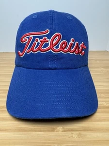 Titleist Golf Chicago Cubs Hat Strapback Blue Red MLB Baseball Golf Mens 47 Cap - Picture 1 of 8