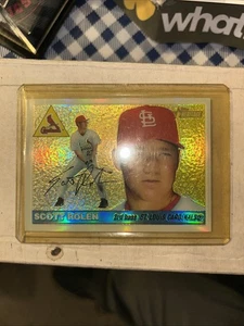 2004 Topps Heritage Chrome Refractor Scott Rolen #106 #D 392/555 - Bild 1 von 3