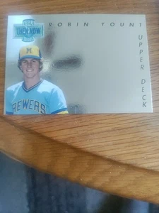 1993 Upper Deck Robin Yount TN 15 - Bild 1 von 2