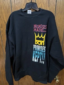 NOS VTG 90S DON KING BOXING PROMOSES MADE..PROMISES KEPT CREWNECK SWEATSHIRT XL - Picture 1 of 5