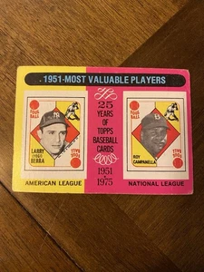 1975 topps baseball. 1951 Most Valuable Players Card #189 VG - Picture 1 of 3