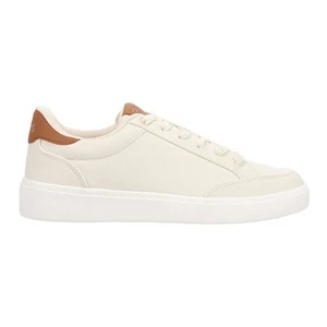 TOMS Trvl Lite Rio Twill Lace Up  Mens White Sneakers Casual Shoes 10021381 - Picture 1 of 5