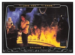 2007 Topps Star Wars 30th Anniversary #26 "Ti amo". "Lo so." - - Foto 1 di 2