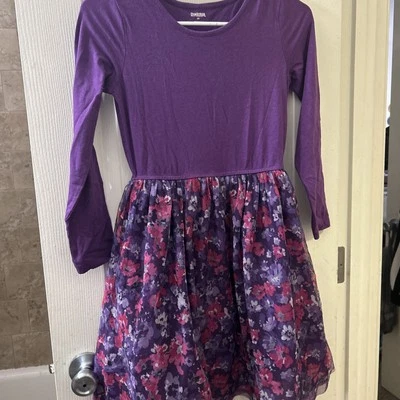 Vestido TuTu Floral Púrpura Gymboree Niñas Talla 10 "Prima Bailarina" Foto 1 de 4