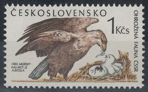 CECOSLOVACCHIA 1989 Fauna protetta (Aquila di mare) MNH** - Foto 1 di 1