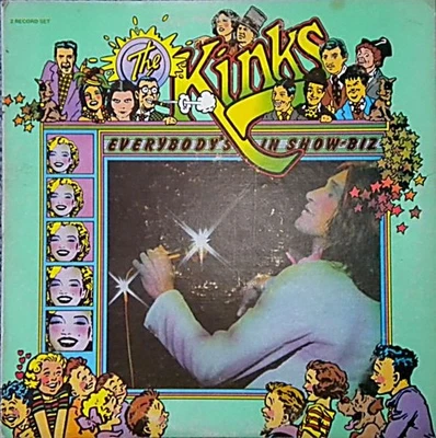 The Kinks - Everybody's In Showbiz-1972 (VG/[VG+) - "Vinyl Record" - Image 1 of 4